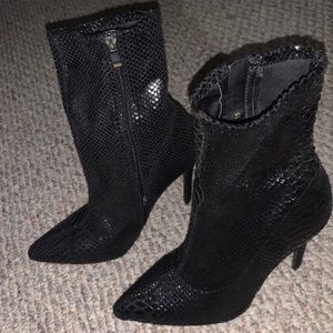 Black Bootie Heels (Wildest Dreams Booties)
